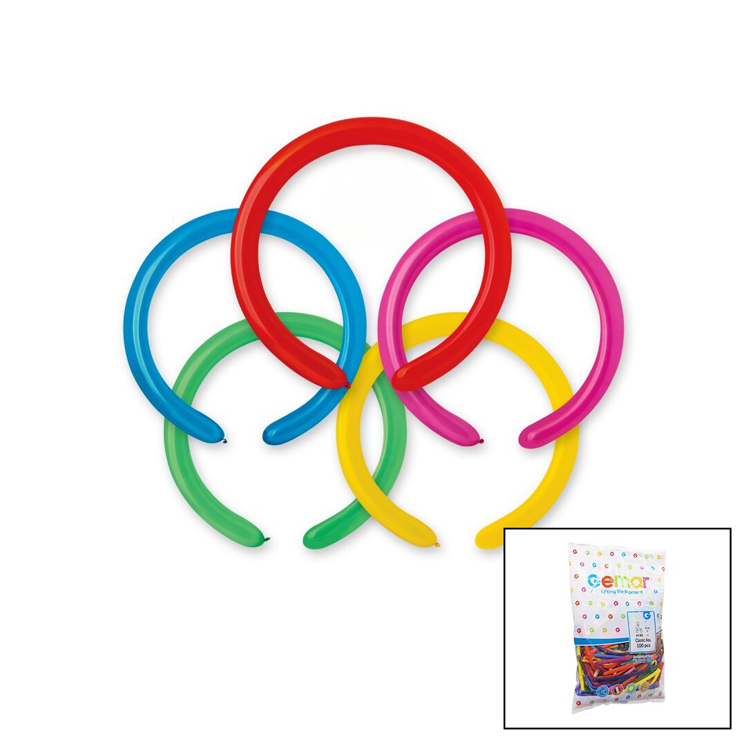 SOSİS UZUN BALON 2 İNÇ - 5CM - 100PCS (5286)