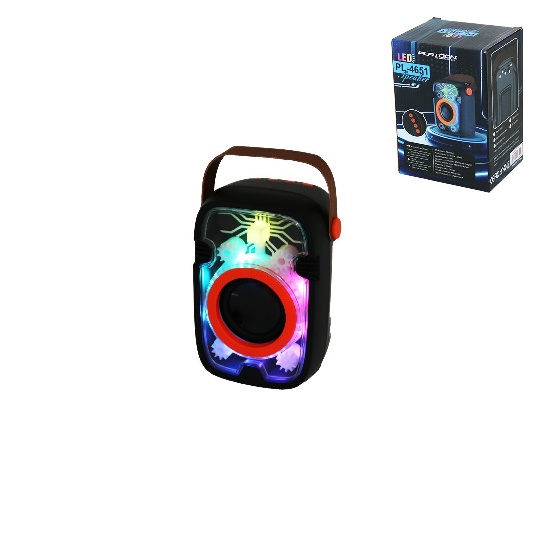 SPEAKER HOPARLÖR BLUETOOTH WIRELESS SPEAKER USB - BLUETOOHT - DC 5V 10W PL-4651 (5286)