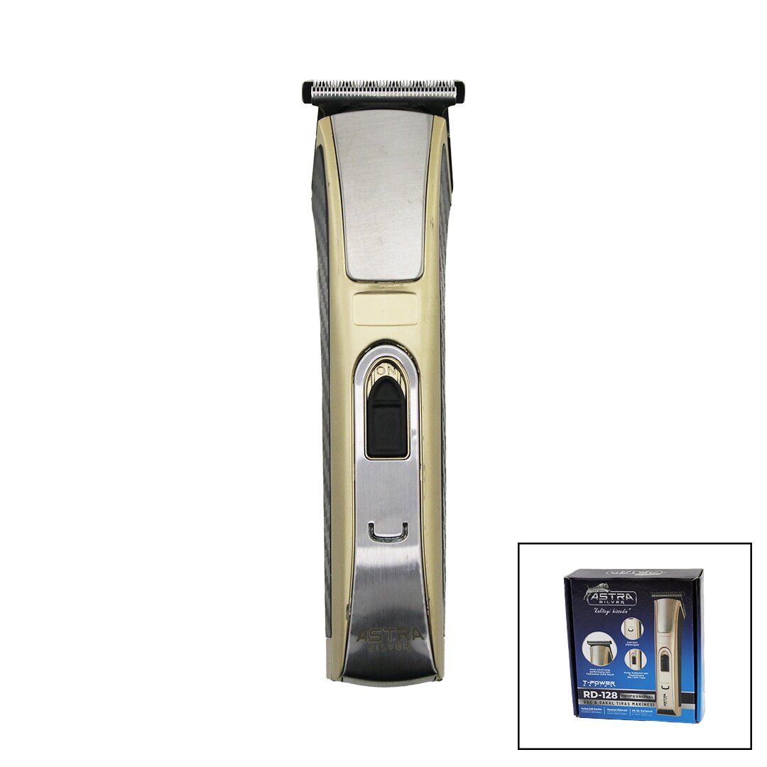 T-POWER SAÇ - SAKAL KESME TRAŞ MAKİNESİ LED ŞARJ GÖSTERGE 8 SAAT ŞARJ=60DK KULLAN RD-128 (5286)