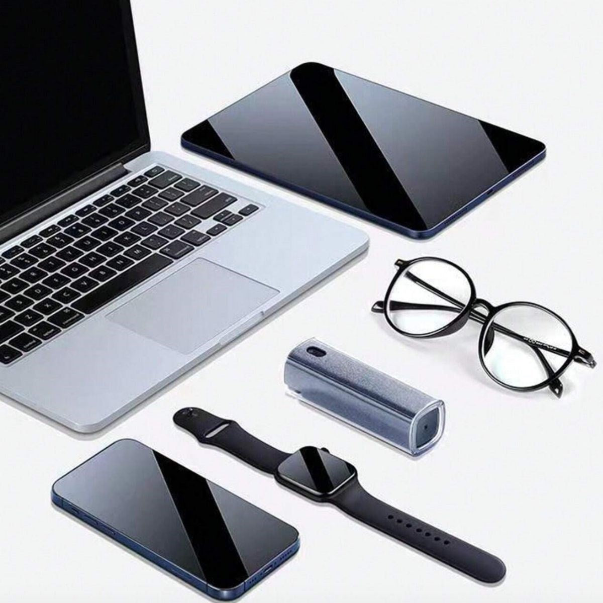 Telefon,Tablet Ekranı İçin Kendiliğinden Spreyli Ekran Temizleme Süngeri (5286)