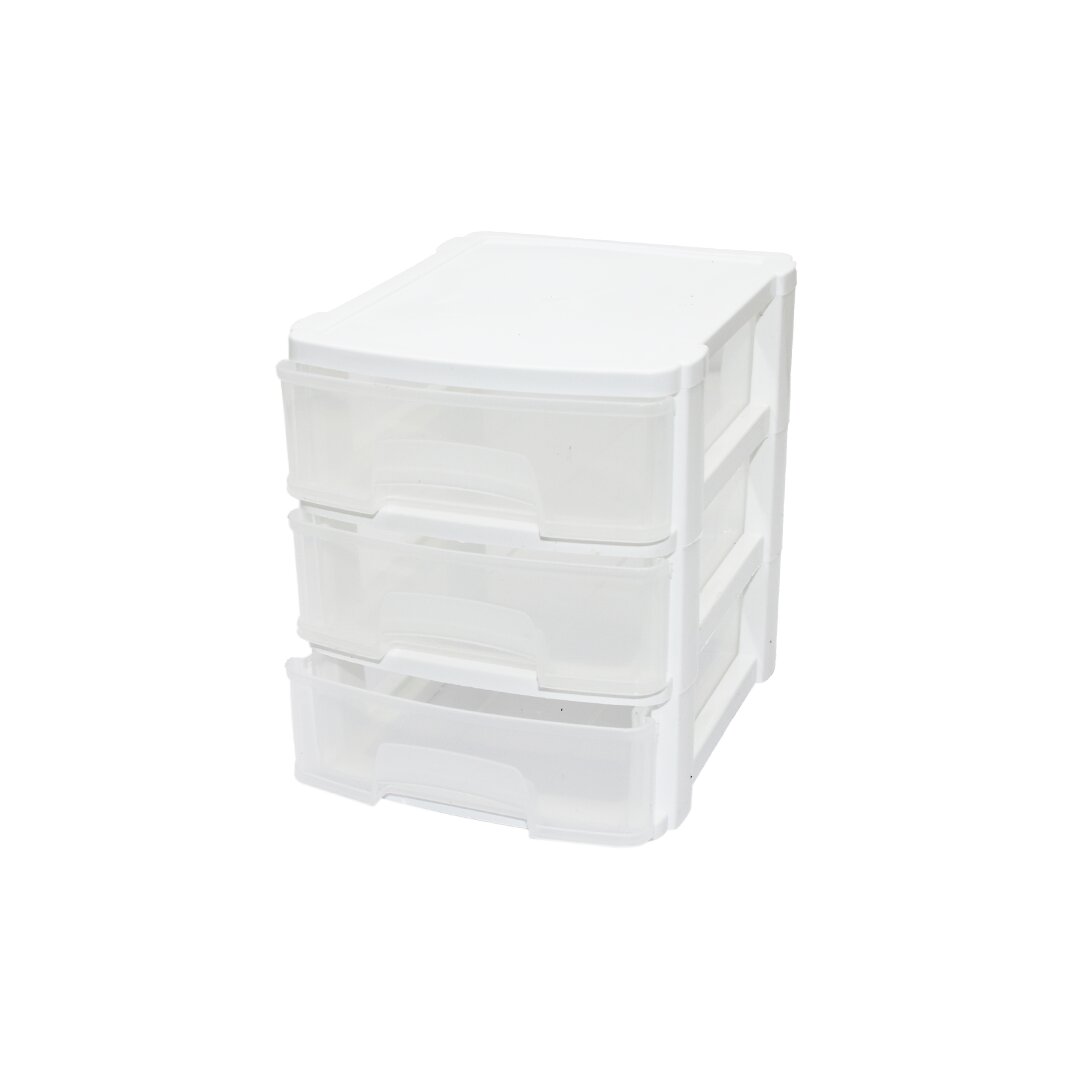 TONTON - NO:0 ÇEKMECE 3 KATLI 17.5X14.4X16.9CM (5286)