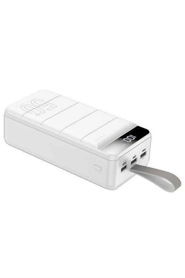 Powerbank Çoklu Şarj Girişi 50.000 Mah Taşınabilir Dijital Göstergeli
