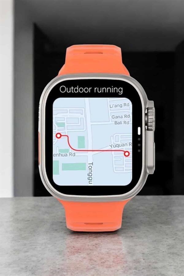 Akıllı Saat GPS Sağlık Ve Uyku Takibi Arama Cevaplayan Bluetooth Bağlantılı