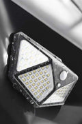 Güneş Enerjili Bahçe Aydınlatma Lambası Solar 100 Led Lamba