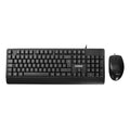 USB KABLOLU KLAVYE - MOUSE SET Q KLAVYE 3D - 1200DPI MOUSE (5286)