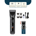 USB ŞARJLI - LCD GÖSTERGELİ SAÇ - SAKAL KESME TRAŞ MAKİNESİ SHC-1911 (5286)