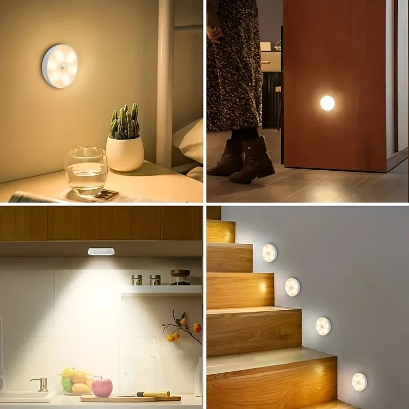 Uzaktan Kumandalı Yapışkanlı 3'lü Led Spot Lamba (5286)