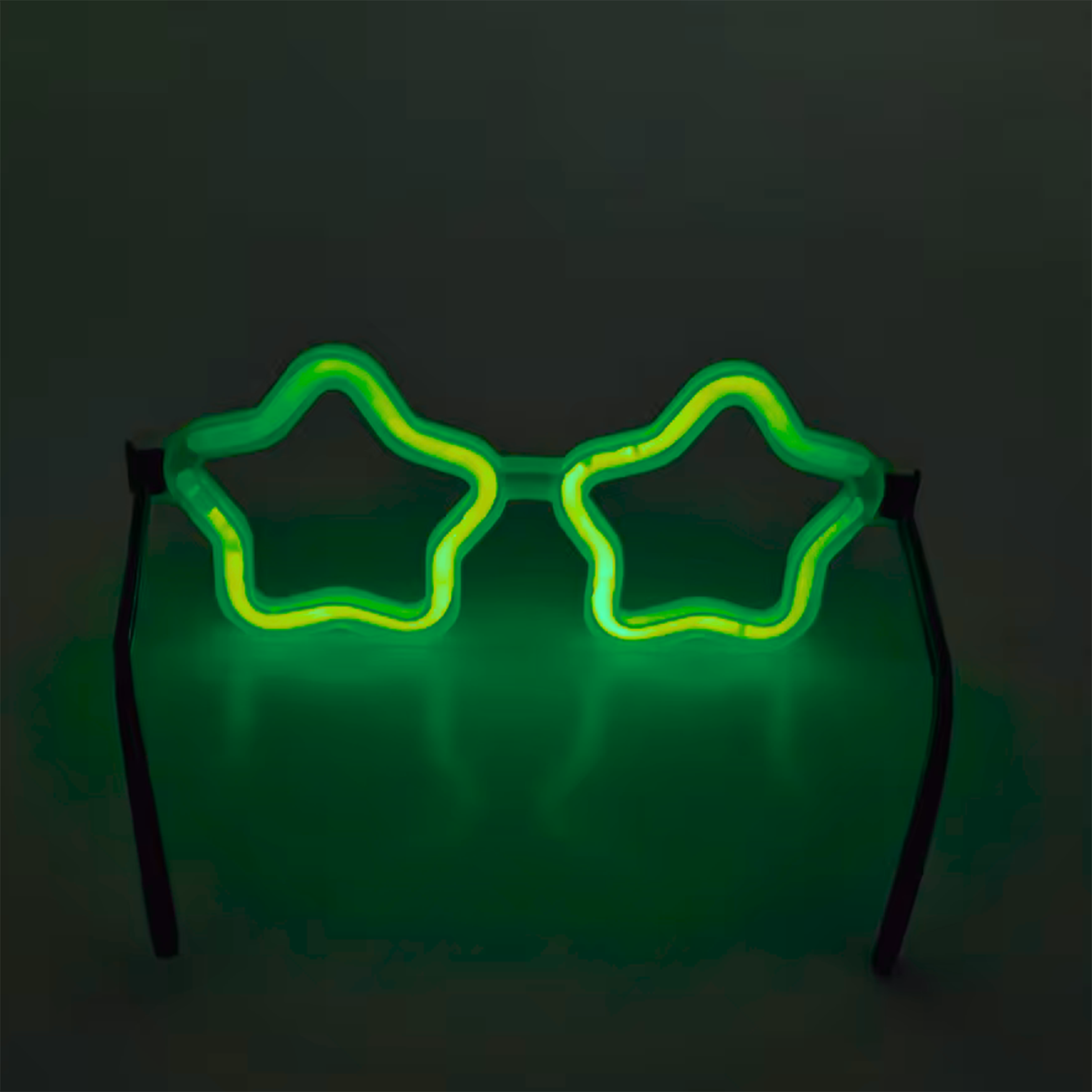 Yıldız Glow Gözlük - Yıldız Şekilli Glow Stick Gözlüğü - Glow Partisi Gözlük 12 Adet (5286)