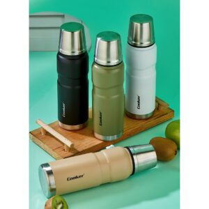 0.5LT HUNTER TERMOS PASLANMAZ ÇELİK - SIZDIRMAZ KAPAK = BARDAK (5286)