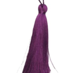 Püskül Tekli 5 cm 1 Adet Mürdüm