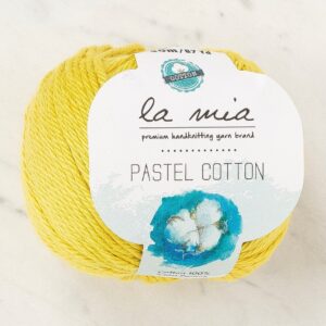 La Mia Pastel Cotton Hardal Sarı El Örgü İpi - L189 - 33955