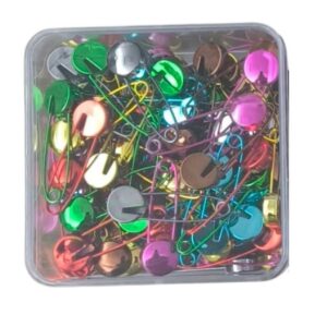 Çengelli İğne Kilitli Bebe Renkli Küçük 100 Adet