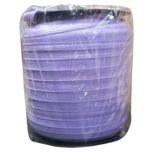 Çamaşır Lastiği Düz 1 cm 1 Metre Açık Mor