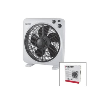 10 İNÇ KUTU FAN VANTİLATÖR 3 KADEME HIZ 6 PLASTİK KANAT 38W 60DK.ZAMAN AYARLI MTR-F610 (5286)