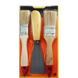 Boya Kestirme Fırça- Spatula Seti 3lü (5286)