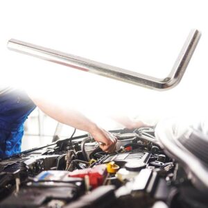 10 Parça Çelik Alyan Seti Kısa Düz Köşe Alyan Anahtar Takımı (5286)