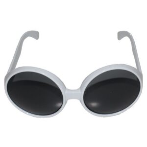 80 li Yıllar Beyaz Renk Nostalji Yeşilçam Parti Gözlüğü (5286)