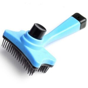 Evcil Hayvan Kedi Köpek Tüy Toplayıcı Otomatik Tuşlu Pet Tarak (5286)