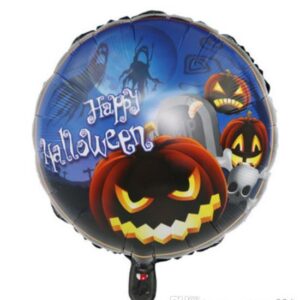Happy Halloween Balkabağı Folyo Balon 18 inç (5286)