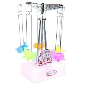 Hareketli Uçaklı Kurmalı Hediyelik Küçük Müzik Kutusu Aleti (5286)