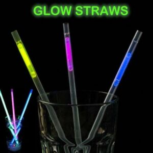 Karanlıkta Parlayan Glow Fosforlu Pipet 3 Renk 3 Adet (5286)