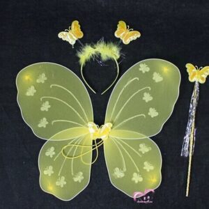 Kelebek Kanat Seti Sarı Renk (5286)