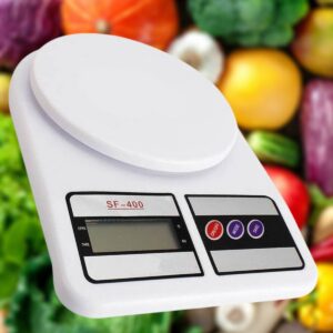 LCD Ekranlı Dijital Hassas Mutfak Terazisi Tartısı Baskülü (5286)