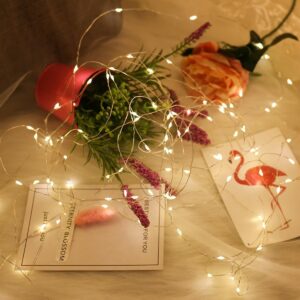 Peri Led Işık 5 Metre (Sarı) Pilli Aydınlatma Şerit Saçak Spot Süsleme (5286)