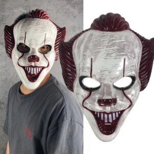 Plastik Joker Maskesi Killer Palyaço Maskesi (5286)