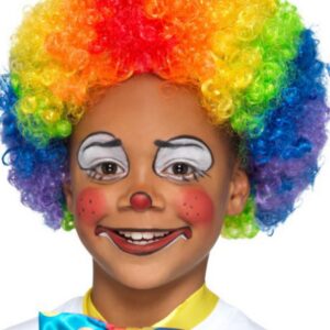 Rengarenk Kıvırcık Afro Peruk Bonus Saç 120 Gr (5286)