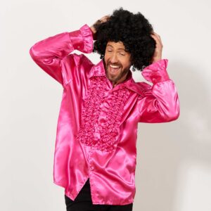 Siyah Renk Kıvırcık Afro Bonus Peruk (5286)