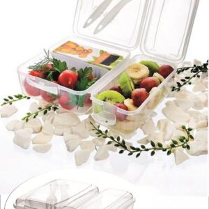 Takeaway Ergonomik Asorti Çatal Bıçaklı Pratik Yoğurt Saklama Kabı (5286)