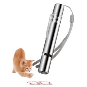 Usb İle Şarj Edilebilen 3In 1 Kırmızı Işık +Beyaz Led Meşale Işık + Uv El Feneri Kedi Lazeri (5286)