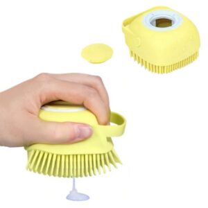 Yumuşak Silikon Malzemeli Esnek Jel Hazneli Masaj Fonksiyonlu Etkili Banyo Duş Kese Lifi (5286)