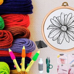 Punch Seti Nakış Seti Kasnaklı Kendin Yap Seti Seri 32