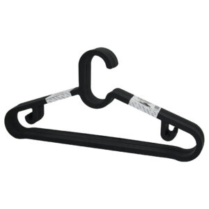 10PCS PLASTİK - ANTRASİT GRİ ELBİSE ASKISI (5286)