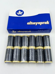 12 PARÇA  SİYAH 100 MT DİKİŞ İPLİK (5286)