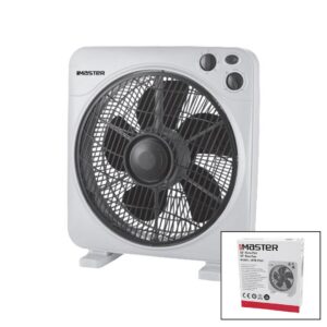 12 İNÇ KUTU FAN VANTİLATÖR 3 KADEME HIZ 5 PLASTİK KANAT 40W 60DK.ZAMAN AYARLI MTR-F620 (5286)