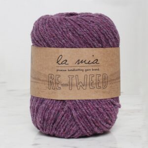 La Mia Re-Tweed Mor Melanj El Örgü İpi - L143 - 34408