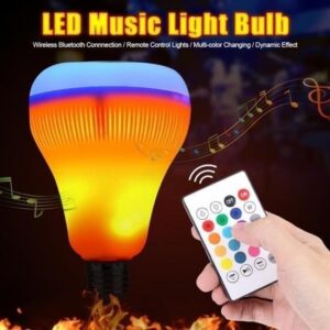 ANKAVERSE® Kumandalı Bluetooth Hoparlör Ampul LD-37