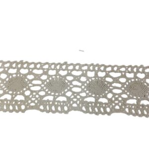 Kopanaki Dantel en 5 cm Badem Model Krem 5 Metre