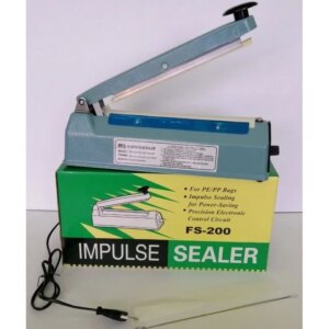 20Cm Metal Gövde Poşet Ağzı Yapıştırma Kapatma Makinası FS-200 (5286)