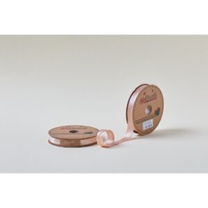 Biye Saten Katlı 065 Somon 2 cm 25 Metre %100 Polyester