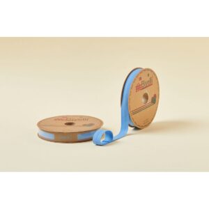 Biye Koton Katlı D60 Koyu Mavi 2 cm 25 Metre %65 Koton %35 Polyester