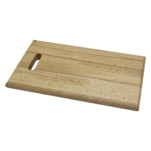 25X40CM KALIN=2.5CM AHŞAP KESİM PANOSU - ET TAHTASI EL GEÇMELİ KULP (5286)