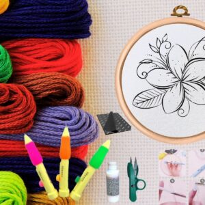 Punch Seti Nakış Seti Kasnaklı Kendin Yap Seti Seri 33