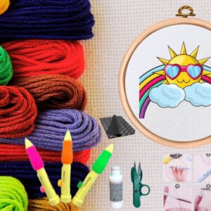 Punch Seti Nakış Seti Kasnaklı Kendin Yap Seti Seri 46