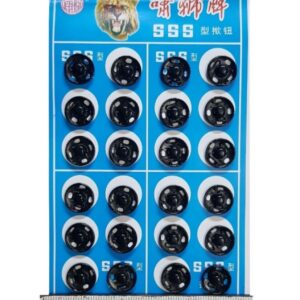 Çıt Çıt Model 2 Numara Siyah 24'lü