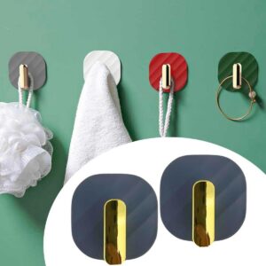 2li Yapışkanlı Retro Askılık Dolap Kapak Kulpu Gri (5286)