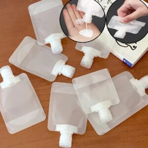 3 Adet 100ml Krem Şampuan Kabı Tekrar Kullanılabilir Set (5286)